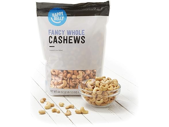 Happy Belly Salted Cashews 2.75lb
