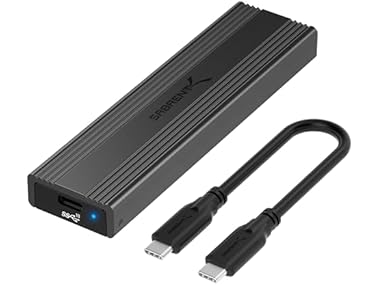$17.99 USB 3.2 Type-C SSD Enclosure dealfomo