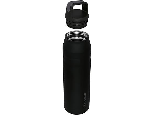 Stanley IceFlow Cap Water Bottle, 36oz, Black
