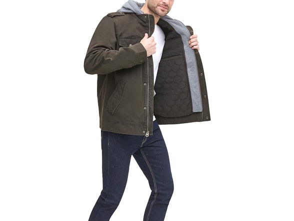 Dark Brown/Quilted Lining