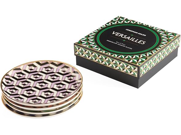 Jonathan Adler Versailles Small Plate Set