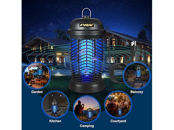 FVOAI Outdoor Bug Zapper