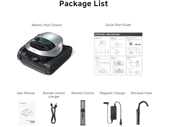 DREAME Z1 Pro Cordless Robotic Pool Cleaner
