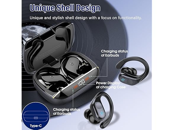 Qecnato 5.4 Wireless Earbuds