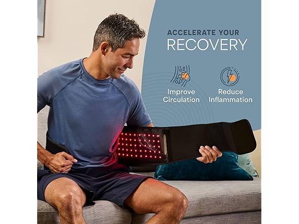Lifepro Red Light Therapy Belt - 660nm & 850nm