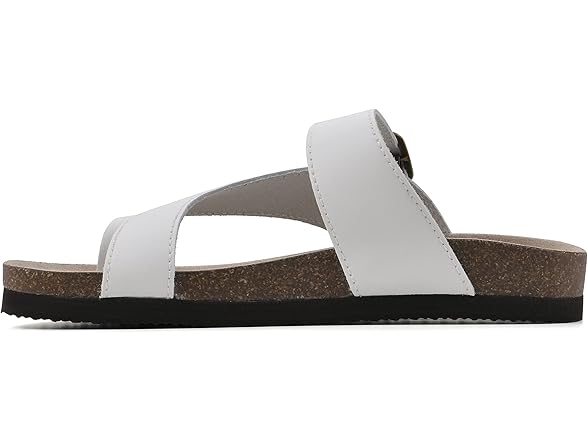 Kid's White Mountain White Sandal (2M)