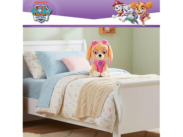 Paw Patrol Girl Skye Bedding Weighted Cuddle Pillow