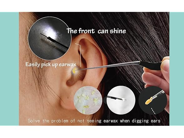 Stainless Steel Ear Wax Removal Tweezer