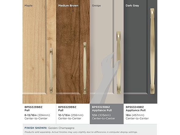 Amerock Highland Ridge Pull, 12"