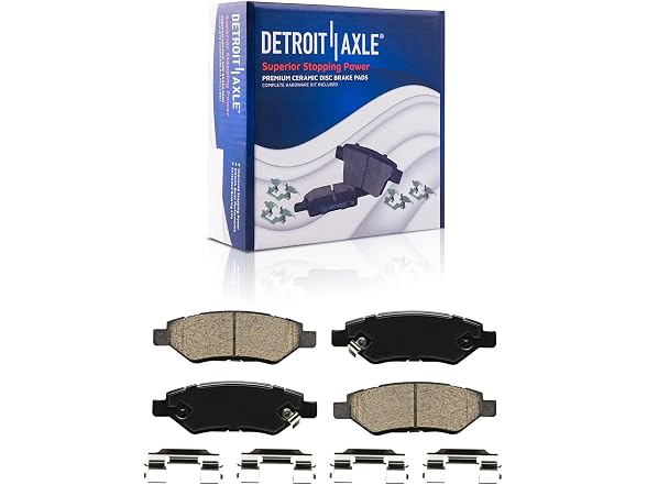 Detroit Axle - Brake Pads for 10-16 Cadillac 20