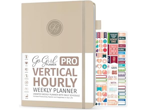 PRO Planner w/ Hourly Time Slots