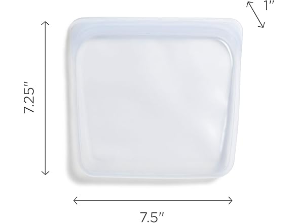 Stasher Platinum Silicone Food Grade Reusable Bag