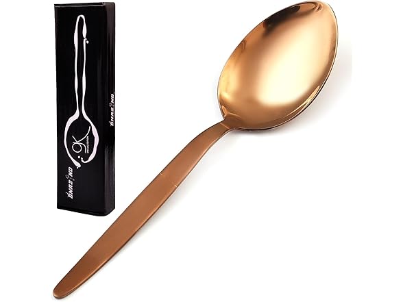 BNAZIND Kunz Rose Gold Spoon | Titanium