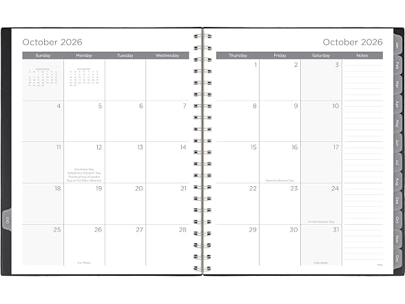 Mead 2027 Planner, 15-Month Oct-Dec, 8.5" x 11"