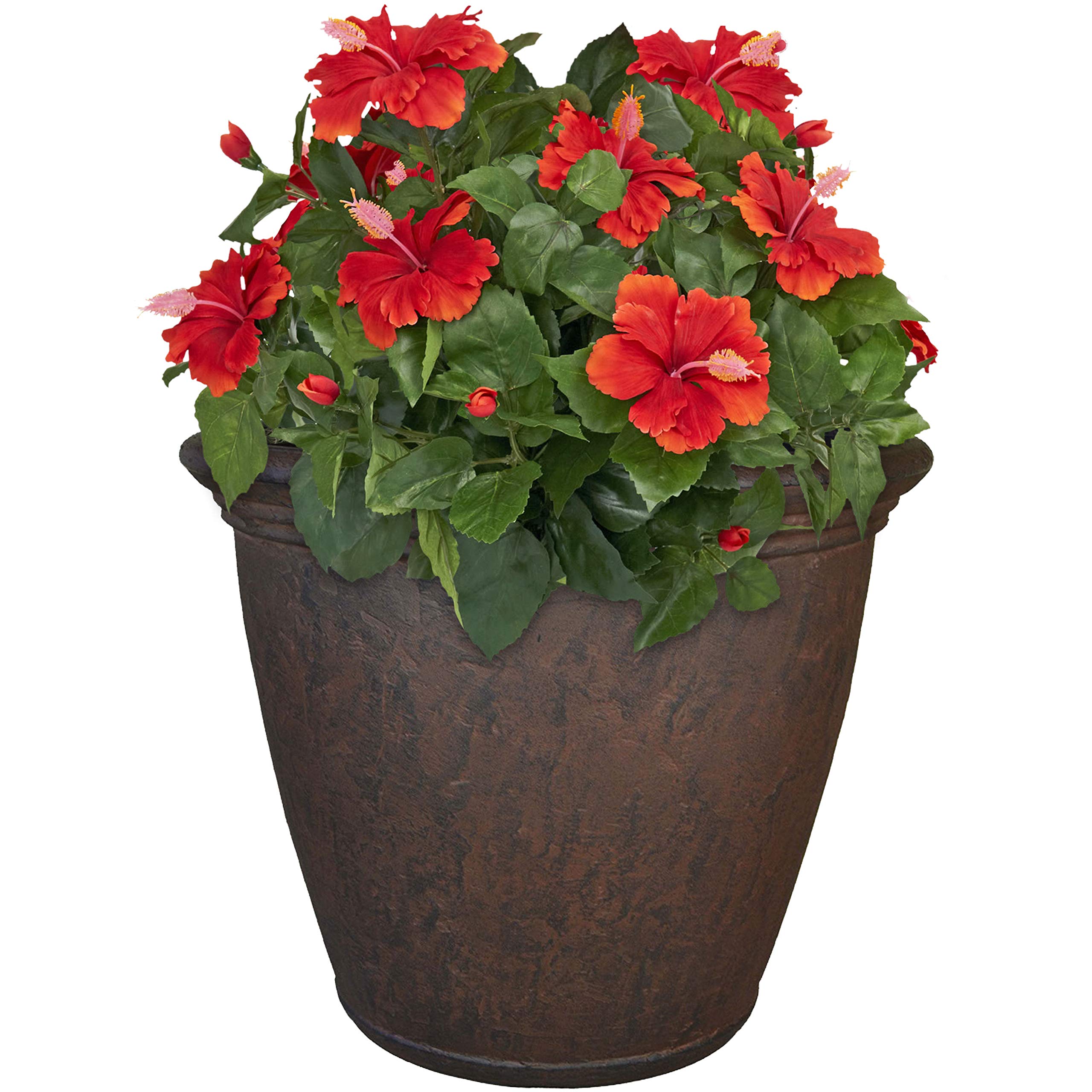 Sunnydaze 24" Anjelica Large Plastic Pot - Gallery 14