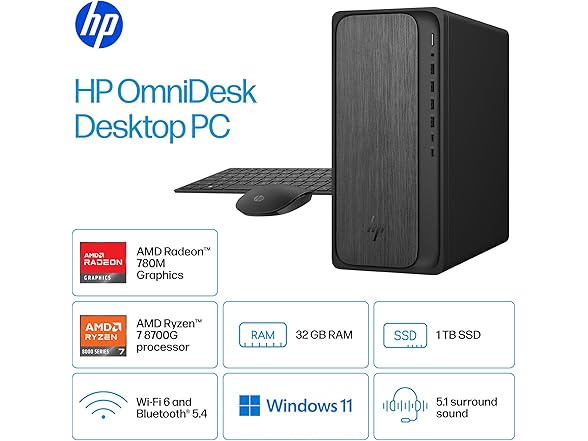 HP OmniDesk M02-0127c Desktop