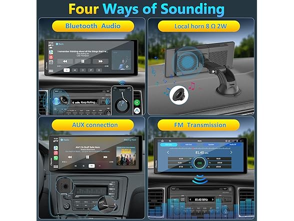 10.26" CarPlay Screen w/ GPS