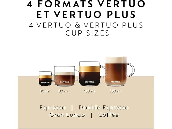 Nespresso Vertuo Plus Coffee and Espresso Maker by Breville (S&D)