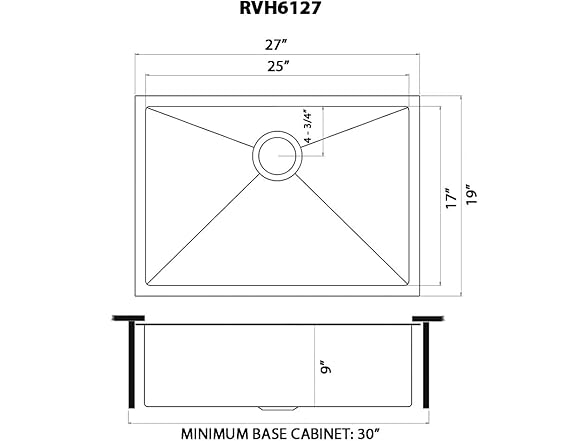  Ruvati 27-inch Undermount Satin Brass Ma