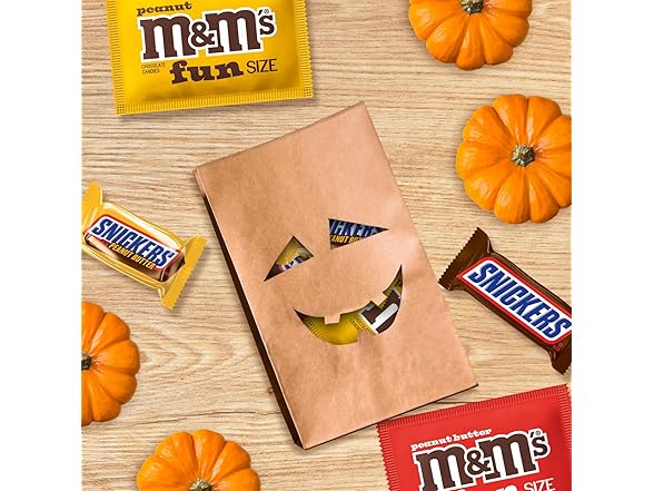 MMs Snickers Halloween Candy Variety 35c
