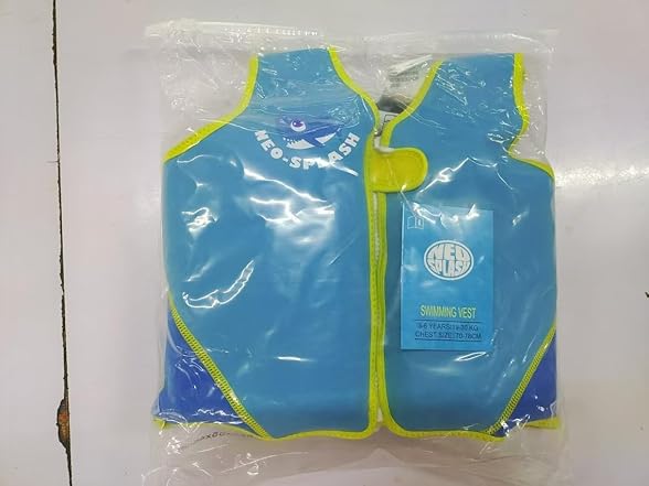 Kids Vest Neoprene Swimming Aid Safety Strap
