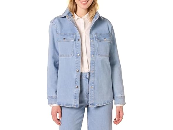 AE Womens OversizedFit Denim Shirt Jkt