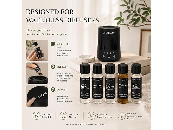 Hotel Essential Oil Diffuser Set