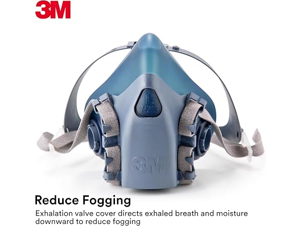 3M 7500 Half Facepiece Respirator Large