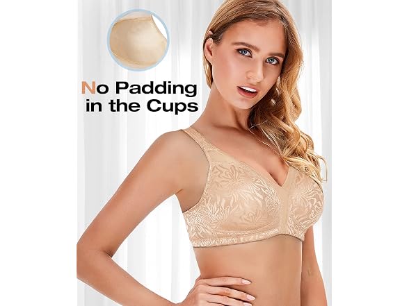 Wingslove Women (38G) Wireless Minimizer Bra Bra