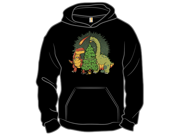 Dinosaur Christmas With Friends