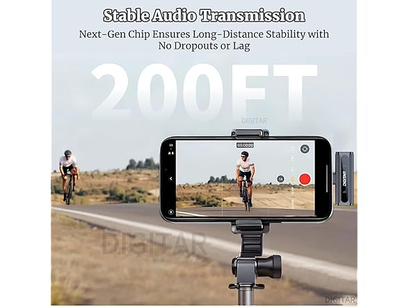 Wireless Lavalier Mic for iPhone & PC