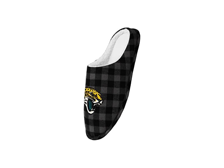 JAGUARS Sherpa Lined Slippers (XL)