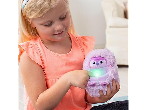 Curlimals Arctic Glow Pip Penguin Plush