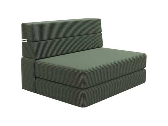 CATMIX Folding Sofa Bed, Foldable Memory Foam Couch Floor Ma (Open Box)