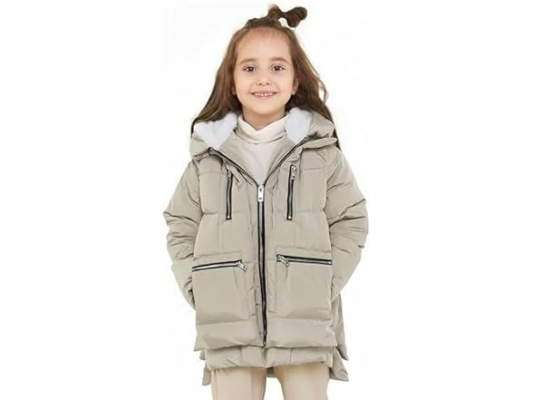 Orolay W1074 Children Hooded Winter Down Coat