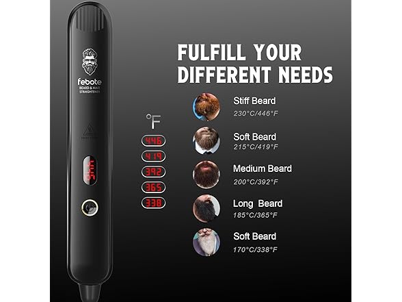 febote Ionic Hair Straightening Brush