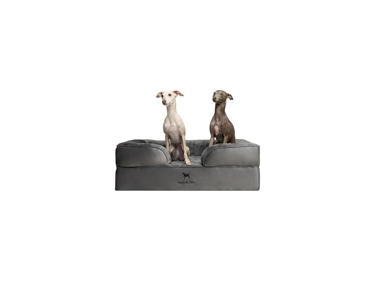 NOAH & PAW SO-VE-GRY-L L NOAH & PAW Dog Bed - Sofa Gr