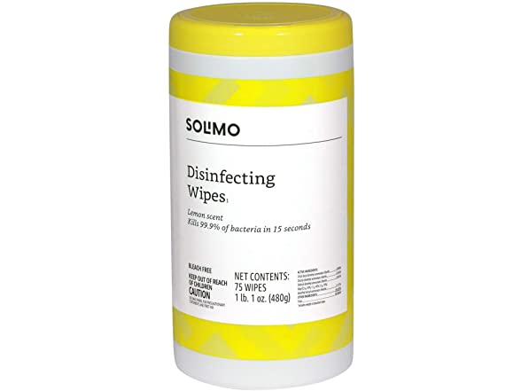 Disinfecting Wipes, 75 Count (Pack of 3)