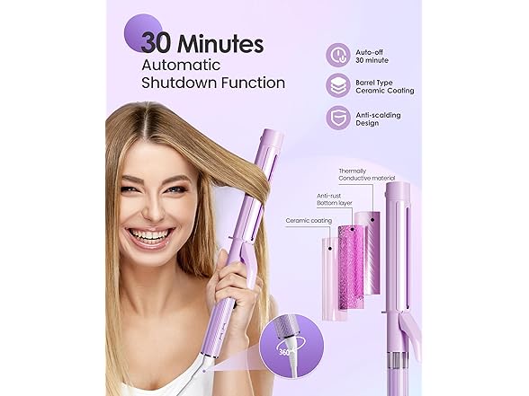 Novus Curling Iron 1.25 Inch