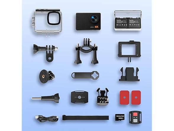 Euorosi Action Camera 4K 60FPS 48MP