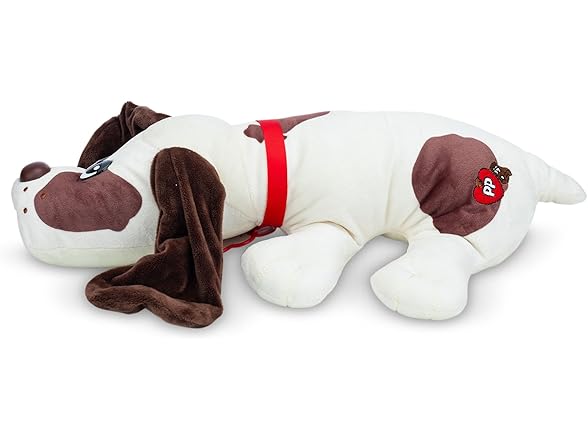POUND PUPPIES Cream with Medium Brown Spots Plush Toy
