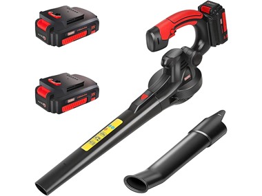 $32.99, Was $62.99, 47% Off! MZK Cordless Leaf Blower | 20V | 2 Batteries dealfomo