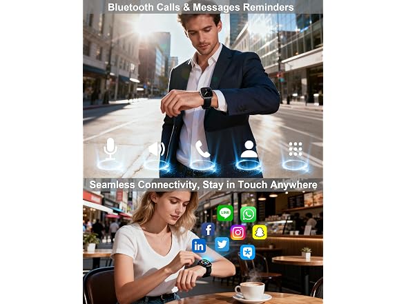 Aputeta 1.85in HD Smart Watch Women