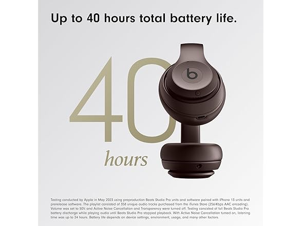 Beats Studio Pro - Wireless Bluetooth Noise Cancelling Headphones(Open Box)