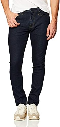 Amazon Essentials Men's Skinny-Fit Stretch Jean, Rinsed, 33W x 32L