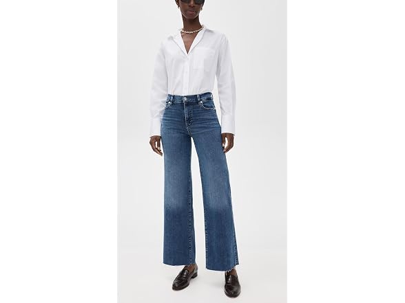 FRAME Women's Le Slim Palazzo Jeans,
