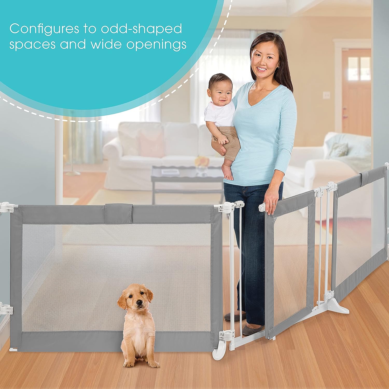 Summer Custom Fit Walk-Thru Extra Wide Gate - Gallery 9