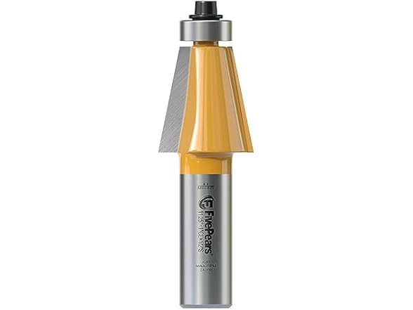 FIVEPEARS Chamfer Router Bit 1/2 Inch