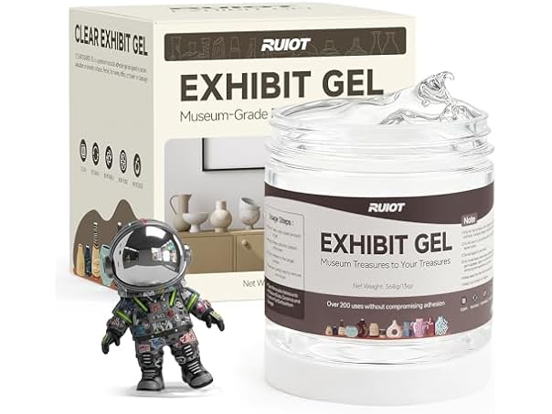 $10.99, Was $22.99, 52% Off! 13oz Clear Exhibit Gel, Reusable Museum dealfomo