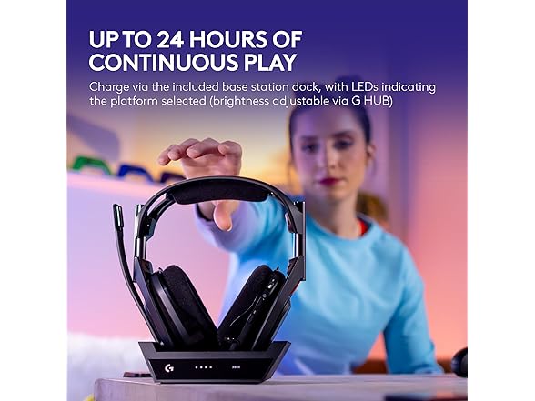 Logitech G Astro A50 Wireless Headset + Base